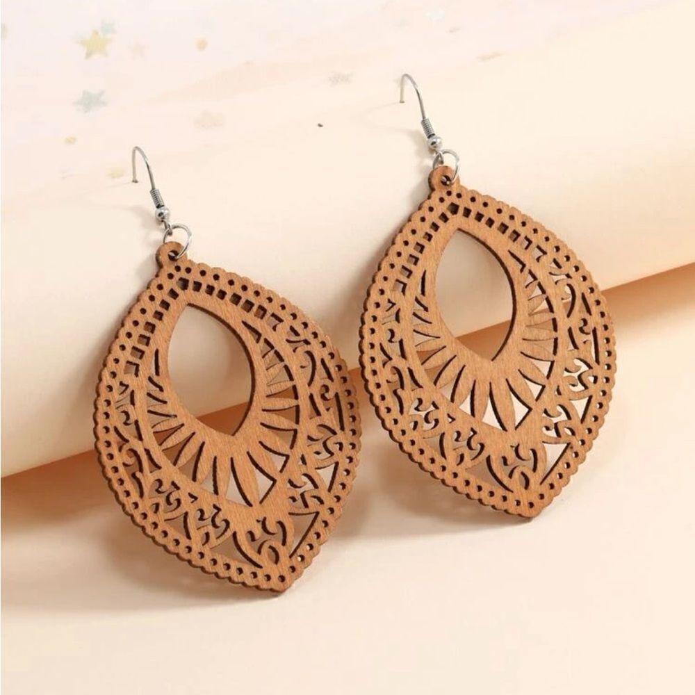 Wooden  earrings